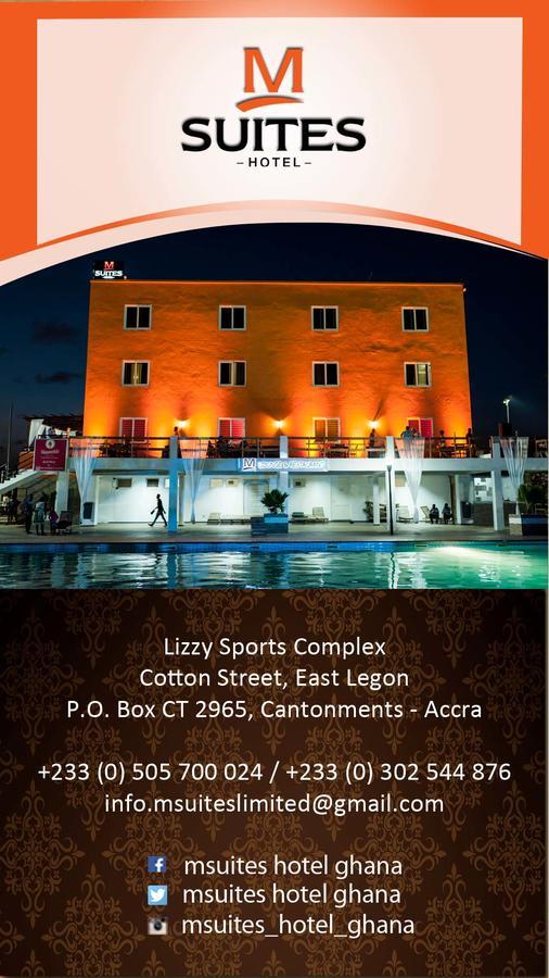 M Suites Hotel Accra Esterno foto